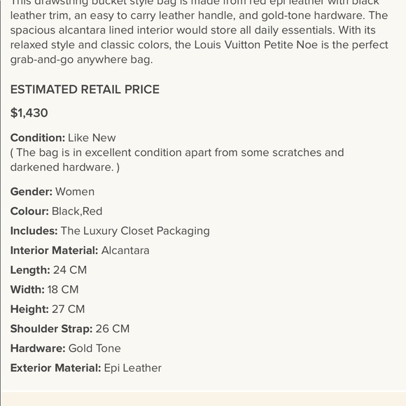 Authentic Louis Vuitton Bag! - Picture 8 of 8